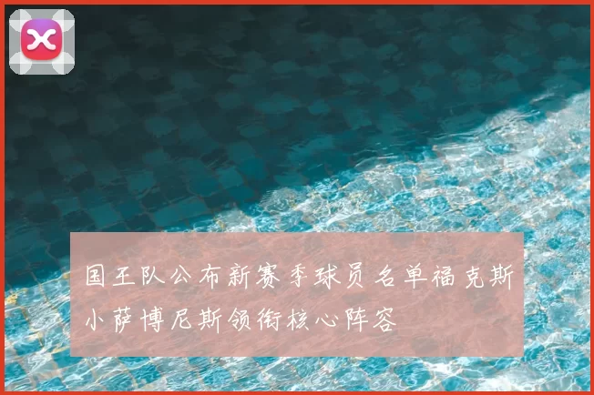 国王队公布新赛季球员名单福克斯小萨博尼斯领衔核心阵容