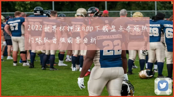 2022世界杯押注app下载盘点夺冠热门球队晋级前景分析